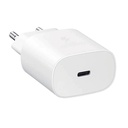 Carregador Ultra Rápido Samsung EP-TA800 USB-C 25W Branco (White) sem cabo