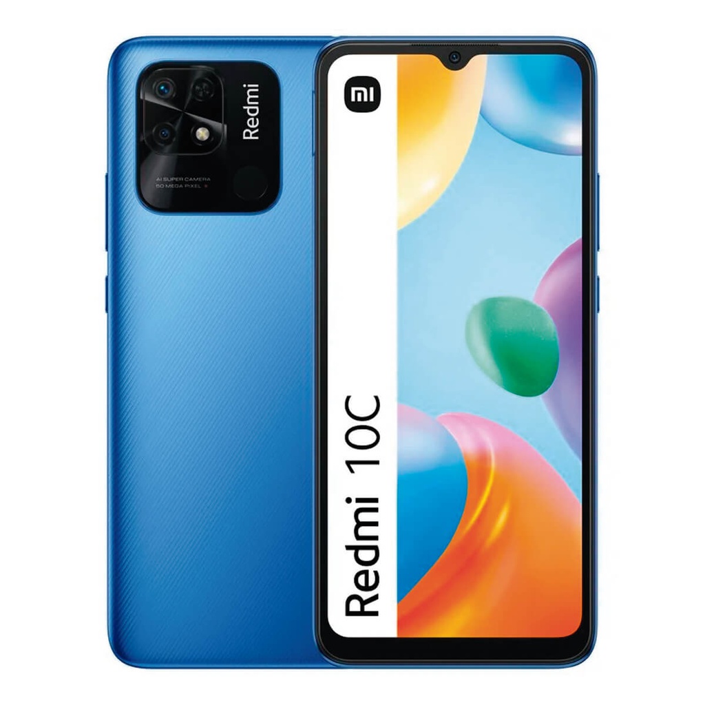 Xiaomi Redmi 10C 4Go/128Go Bleu (Ocean Blue) Double SIM