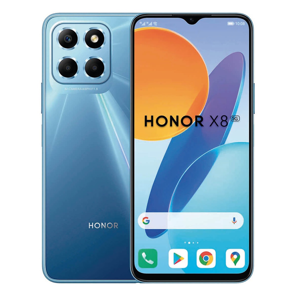 Honor X8 5G 6Go/128Go Bleu (Ocean Blue) Double SIM VNE-N41