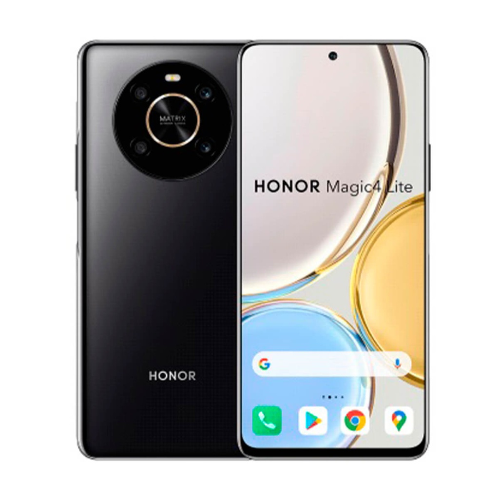 Honor Magic4 Lite 4G 6 Go/128 Go Noir (Midnight Black) Double SIM