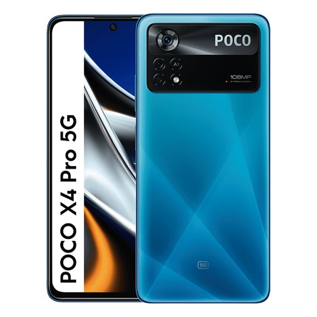 Xiaomi Poco X4 Pro 5G 8GB/256GB Blau (Laser Blue) Dual SIM