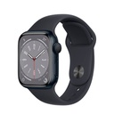 Apple Watch Series 8 GPS 41mm Alumínio Preto (Midnight) e Pulseira Esportiva Preta (Midnight)