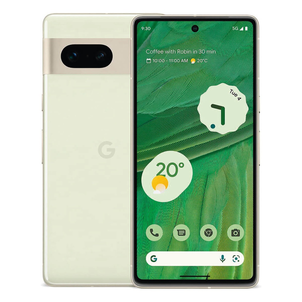 Google Pixel 7 5G 8GB/128GB Verde Limão (Lemongrass) Dual SIM