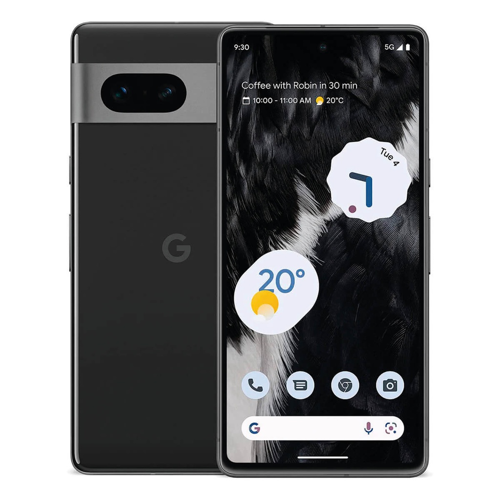 Google Pixel 7 5G 8GB/128GB Schwarz (Obsidian Black) Dual SIM