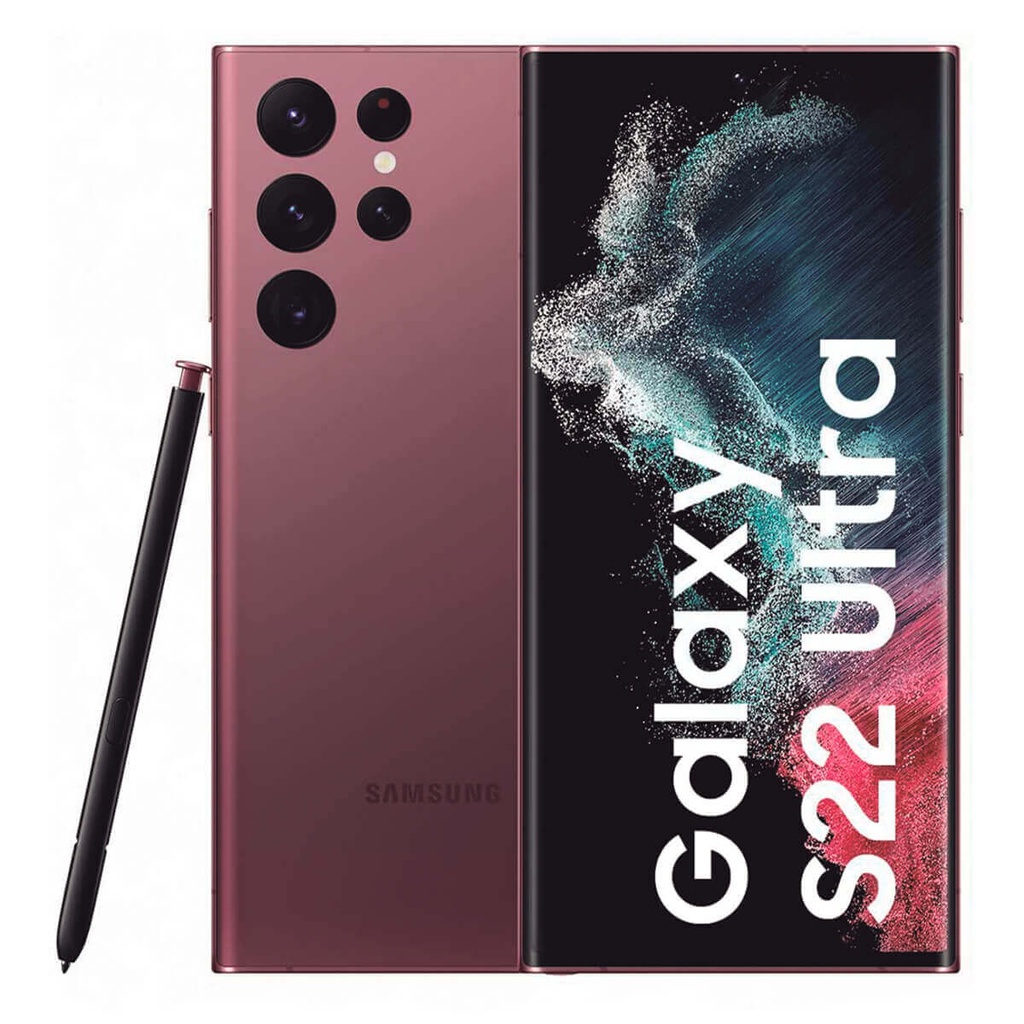 Samsung Galaxy S22 Ultra 5G 12Go/512Go Bordeaux (Burgundy) Double SIM SM-S908