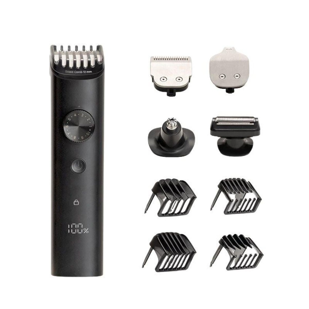 Hair Clipper + Trimmer Xiaomi Grooming Kit Pro/ With Battery/ 10 Accessories