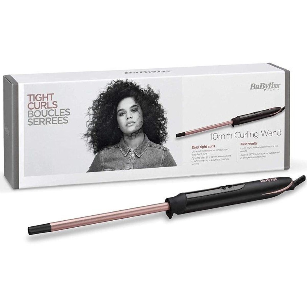 BaByliss C449E/ Bigodino per capelli nero