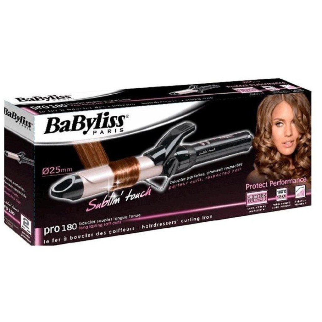 BaByliss Pro 180 Sublim'Touch C325E/ Black and Pink Hair Curler