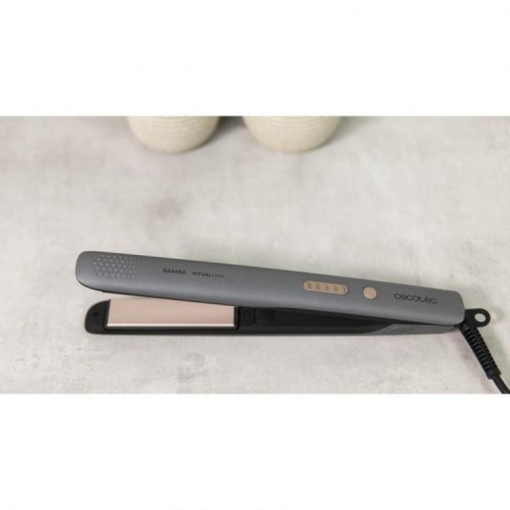 Cecotec Bamba RitualCare 890 Titanium/ Black Hair Straightener