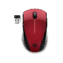 Ratón Inalámbrico HP 220 Rojo (Sunset Red)
