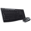 Conjunto de teclado e mouse sem fio Logitech MK270