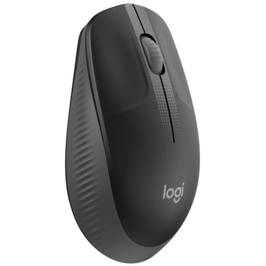 Mouse wireless Logitech M190/Fino a 1000 DPI/Grigio antracite