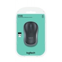Mouse sem fio Logitech M185 / Até 1000 DPI / Cinza