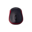 Logitech Wireless Mouse M185/ Up to 1000 DPI/ Red