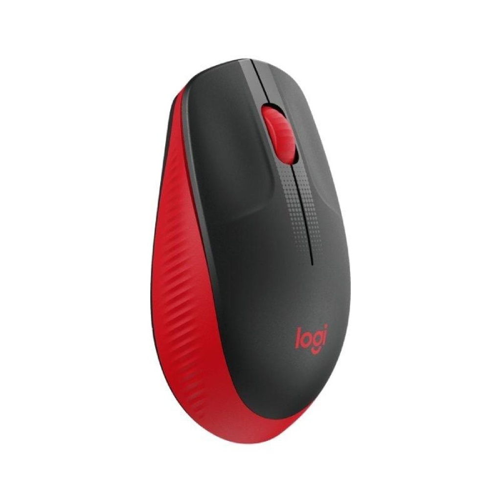 Logitech M190 Kabellose Maus / Bis zu 1000 DPI / Rot