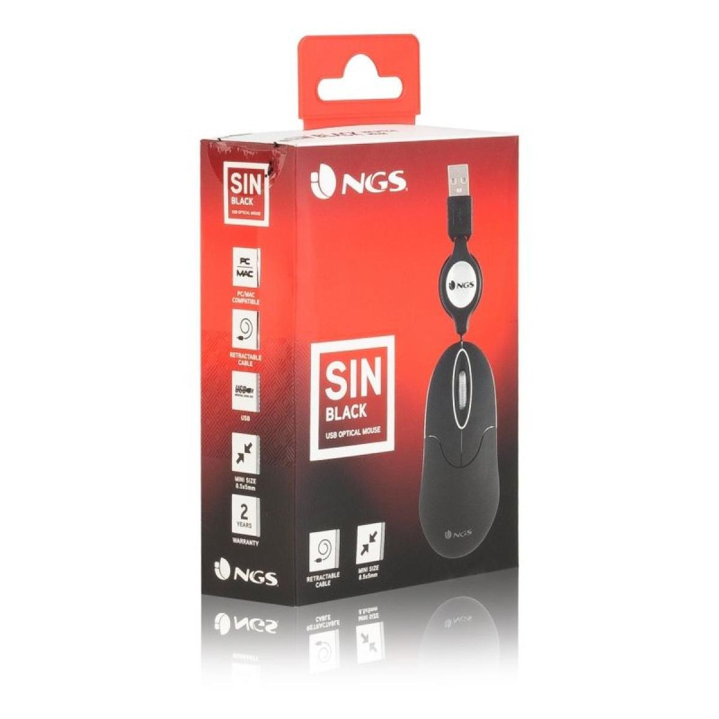 Souris NGS SIN Mini / Jusqu'à 1000 DPI