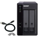 DAS QNAP TR-002/ 2 Einschübe 3,5"- 2,5"/ Tower-Format