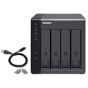 DAS QNAP TR-004/ 4 baies 3,5"- 2,5"/ Format tour
