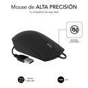 Mouse silencioso Subblim Business / Até 1200 DPI