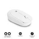 Subblim Business Plus Kabellose Maus, Leise/ Bis zu 1200 DPI/ Weiß