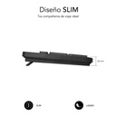 Subblim Business Slim Silent Keyboard/ Black