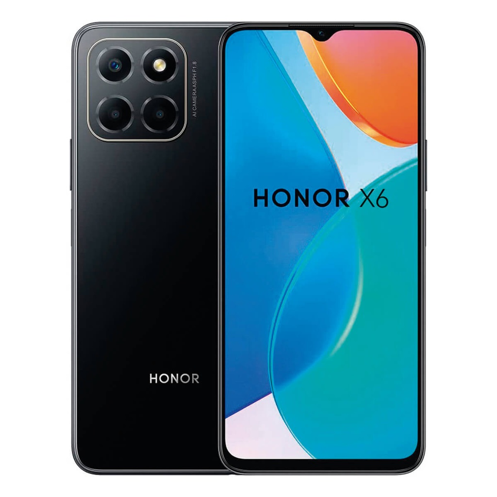 Honor X6 4GB/64GB Preto (Midnight Black) Dual SIM