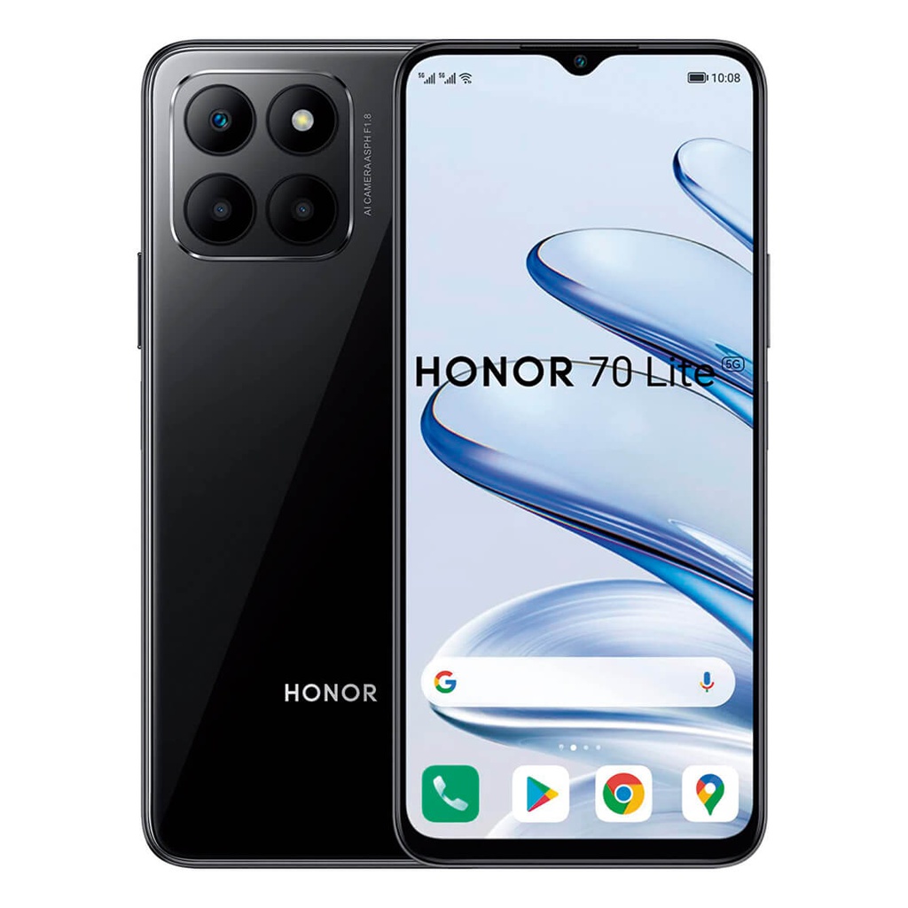 Honor 70 Lite 5G 4Go/128Go Noir (Midnight Black) Double SIM