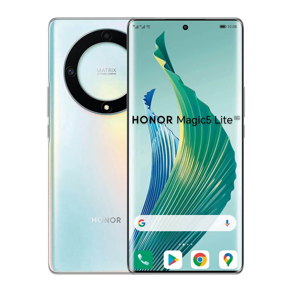 Honor Magic5 Lite 5G 8GB/256GB Silber (Titanium Silver) Dual-SIM RMO-NX1