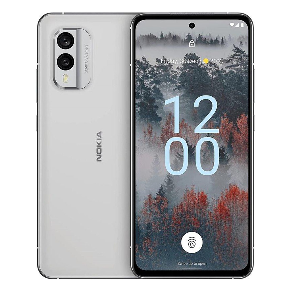 Nokia X30 5G 8GB/256GB Weiß (Ice White) Dual-SIM TA-1450