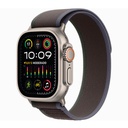 Apple Watch Ultra 2 (GPS + Cellular) 49 mm titânio com pulseira azul/preta Trail Loop MRF63TY/A - tamanho M/L