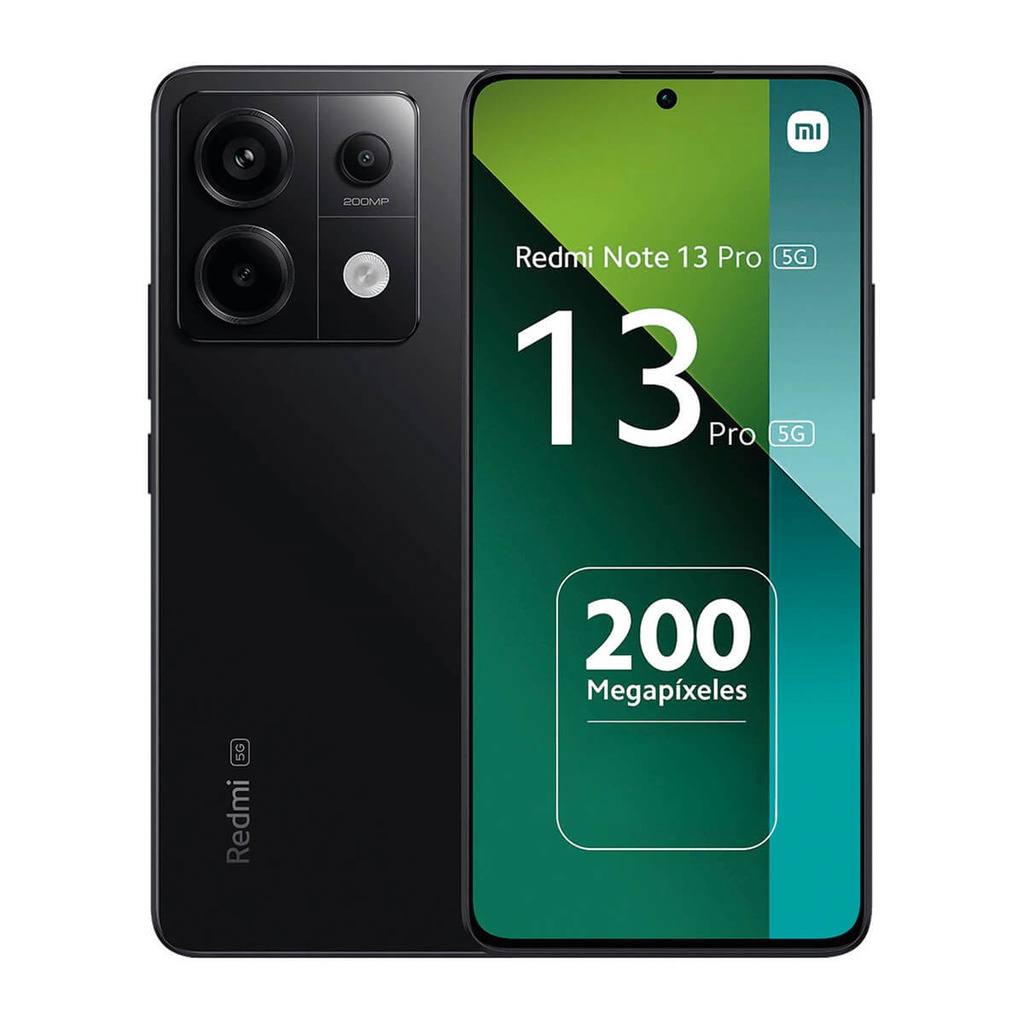 Xiaomi Redmi Note 13 Pro 5G 8 Go/256 Go Noir (Midnight Black) Double SIM