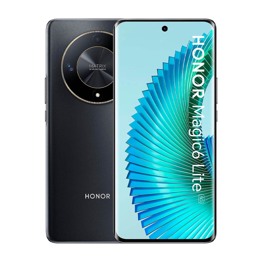 Honor Magic6 Lite 5G 8 Go/256 Go Noir (Midnight Black) Double SIM