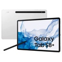 Samsung Galaxy Tab S8+ 5G 12,4" 8GB/128GB Prateado (Silver) X806