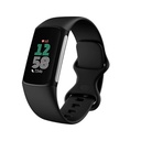 Fitbit Charge 6 Black (Obsidian Black) and Black Aluminum Body