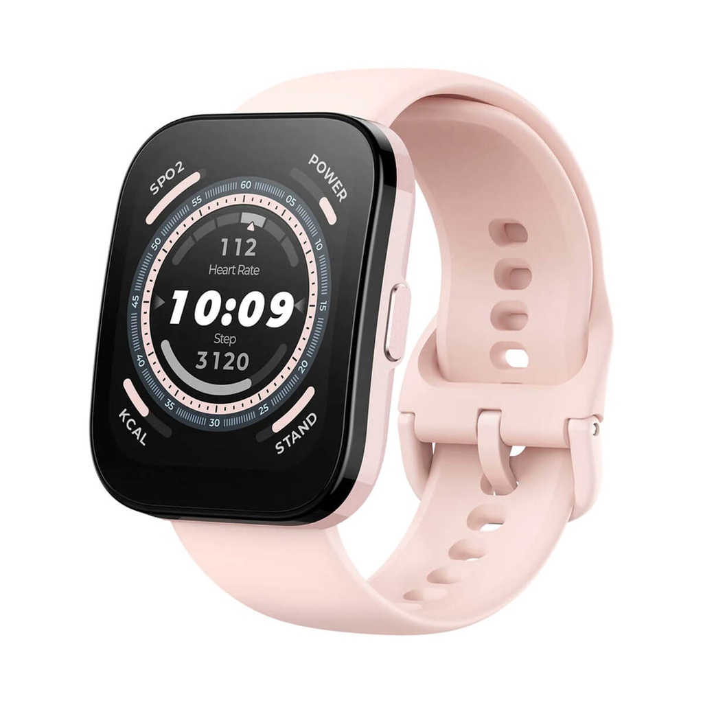 Amazfit Bip 5 46 mm Bluetooth Smartwatch Rosa (Pastel Pink)