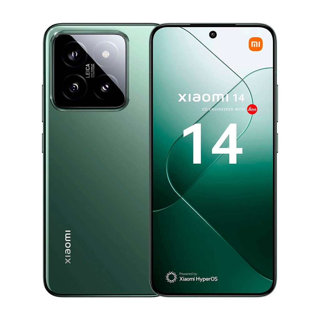 Xiaomi 14 5G 12 GB/512 GB Grün (Jade Green) Dual-SIM