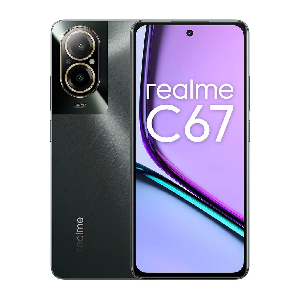 Realme C67 4G 6GB/128GB Negro (Black Rock) Dual SIM RMX3890