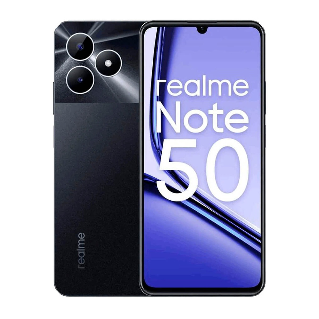 Realme Note 50 3GB/64GB Preto (Midnight Black) Dual SIM