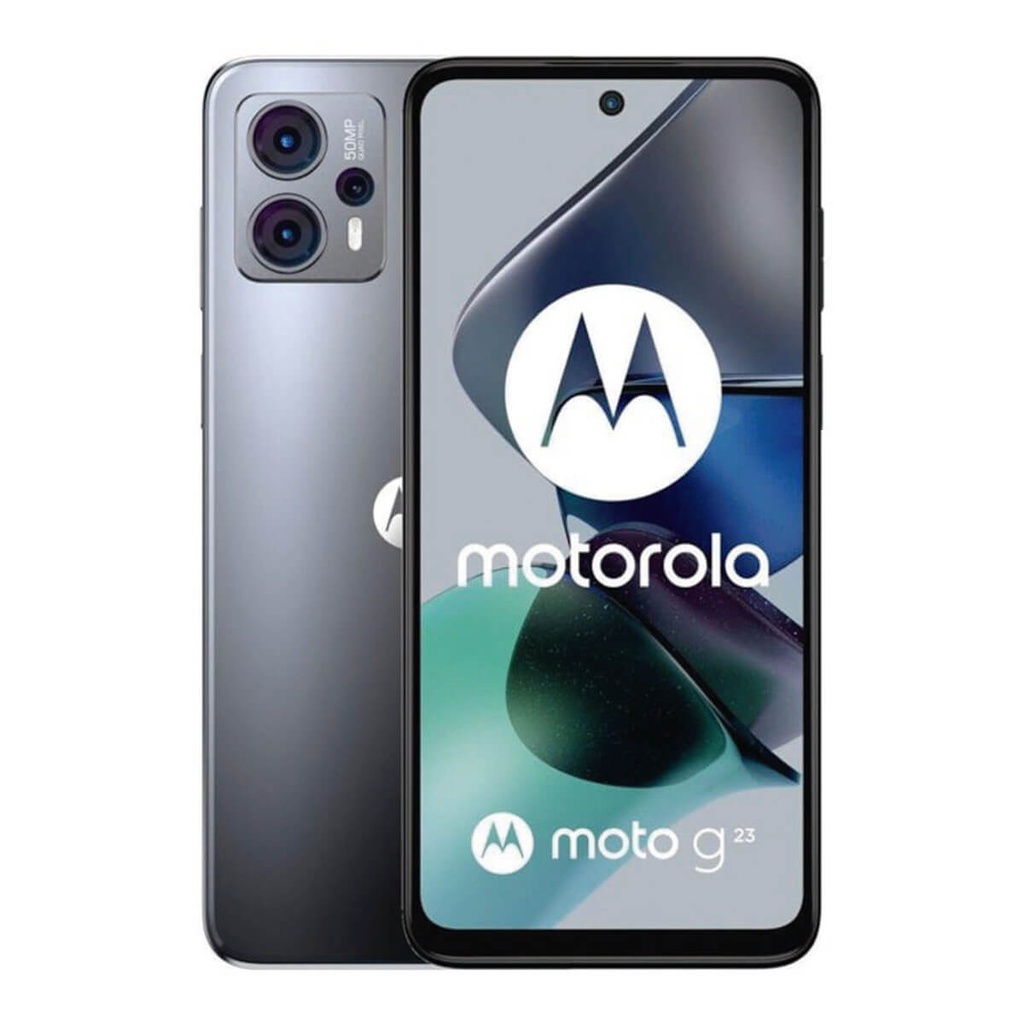 Motorola Moto G23 4 Go/128 Go Gris (Matte Charcoal) Double SIM