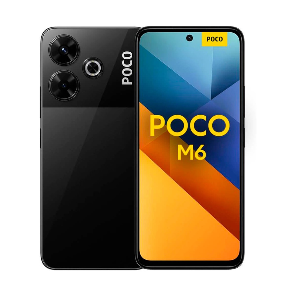 Xiaomi POCO M6 6GB/128GB Negro (Black) Dual SIM