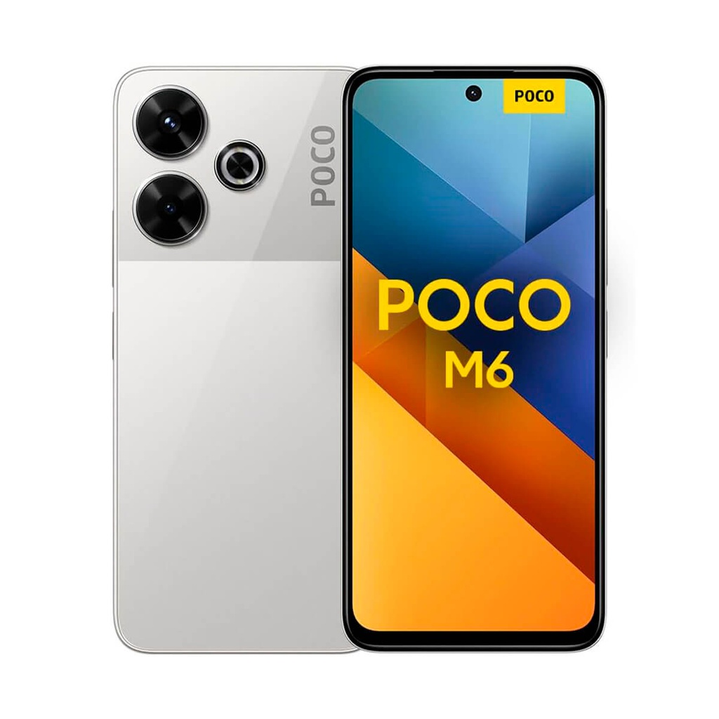 Xiaomi POCO M6 8GB/256GB Argento (Silver) Doppia SIM
