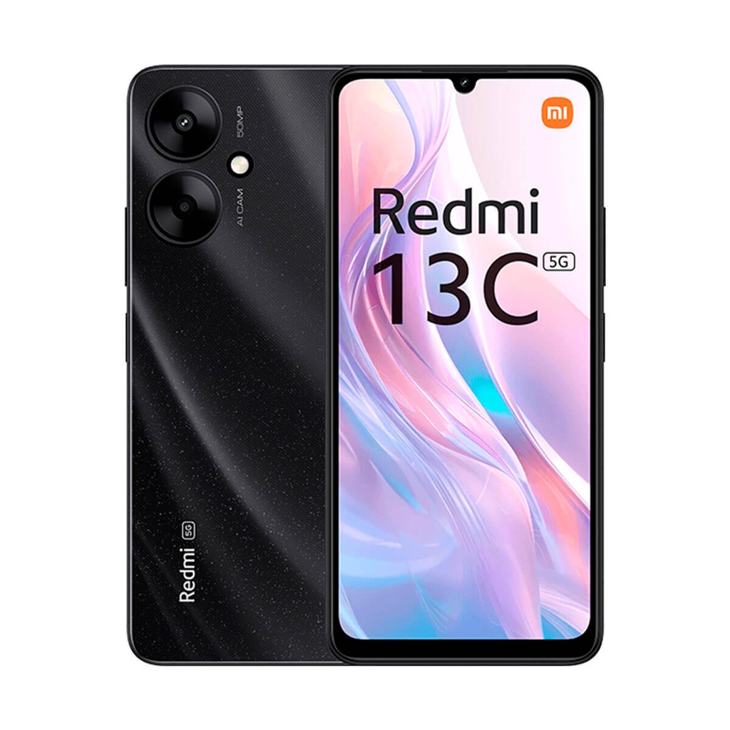 Xiaomi Redmi 13C 5G 4GB/128GB Nero (Starlight Black) Doppia SIM