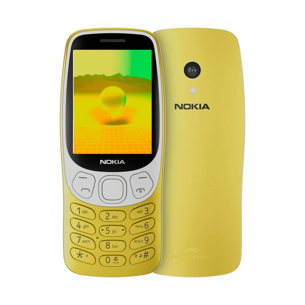 Nokia 3210 4G Giallo (Y2K Gold) Doppia SIM