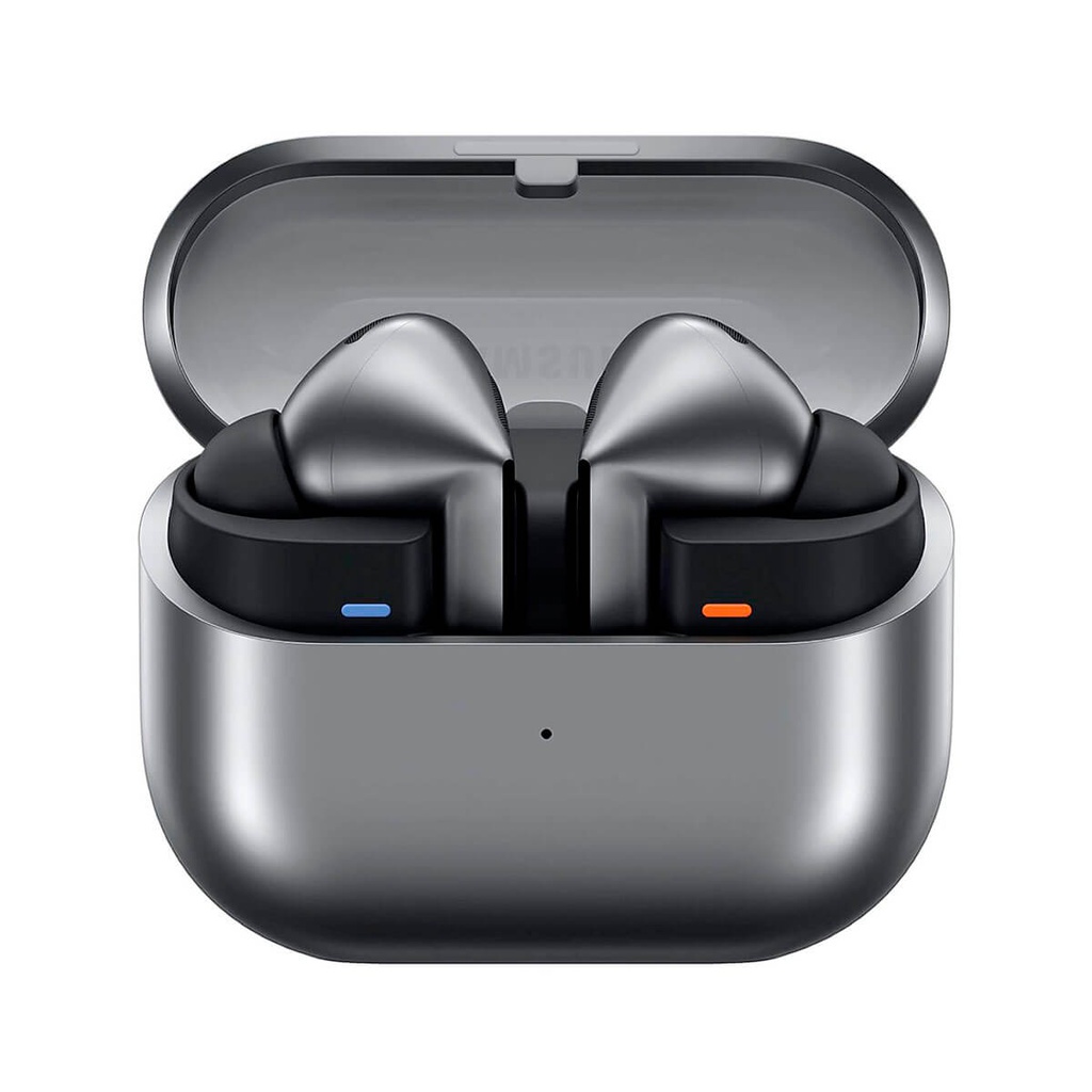 Fones de ouvido Bluetooth Samsung Galaxy Buds3 Pro prateados (Silver) SM-R630 