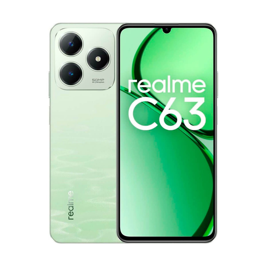 Realme C63 8 GB/256 GB Grün (Jade Green) Dual-SIM