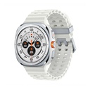Samsung Galaxy Watch Ultra 4G 47 mm branco (Titanium White) e pulseira marinha branca L705