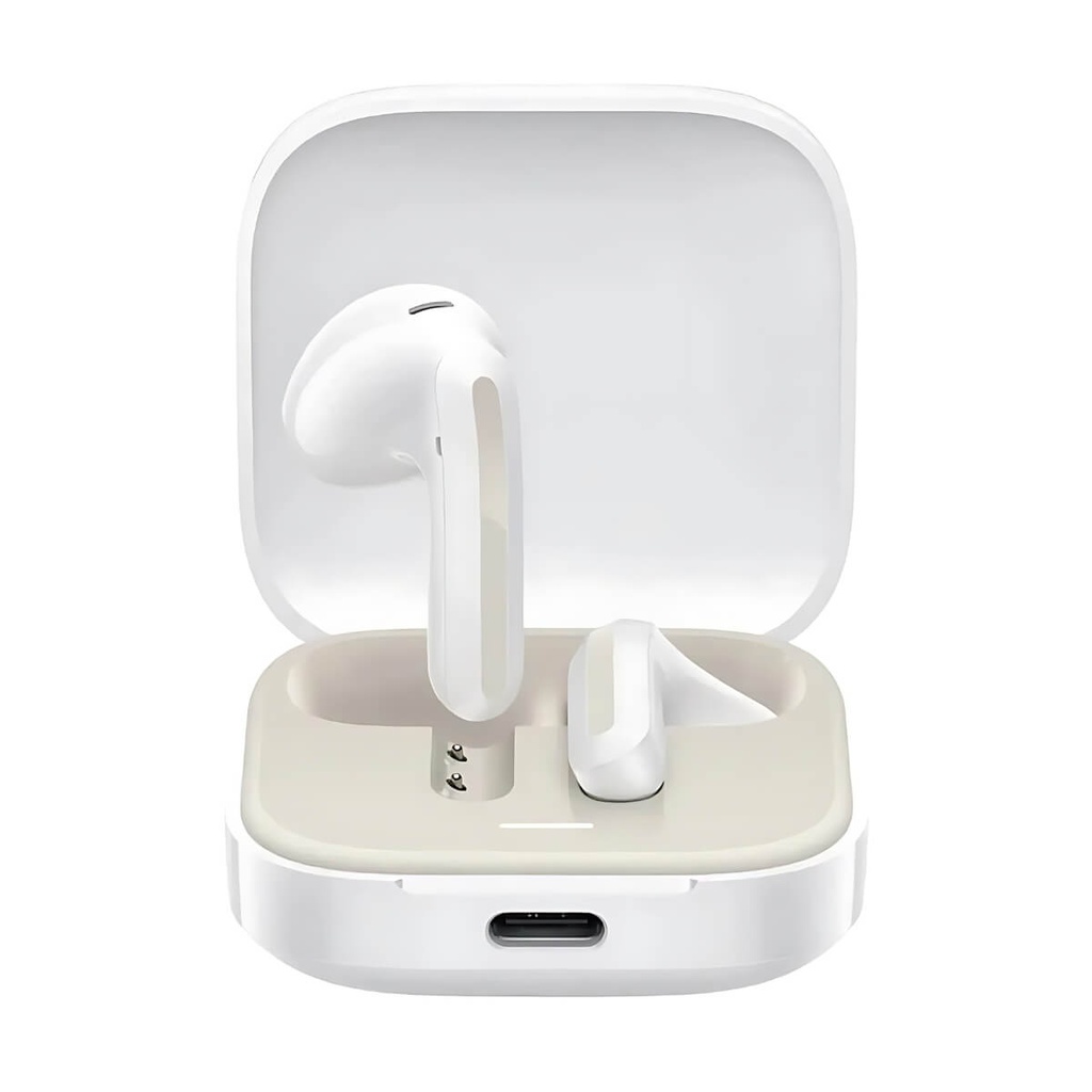 Fones de ouvido Bluetooth Xiaomi Redmi Buds 6 Active brancos (White)