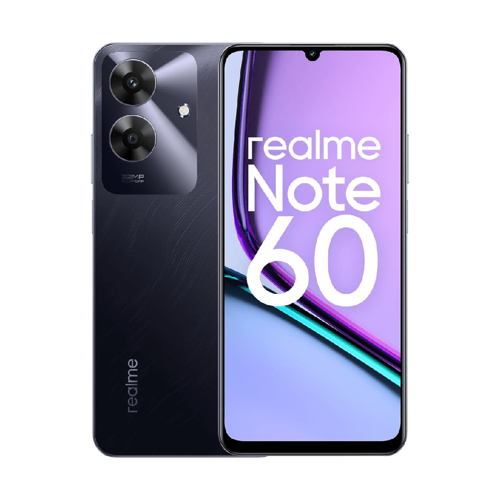 Realme Note 60 4G 6GB/128GB Preto (Marble Black) Dual SIM
