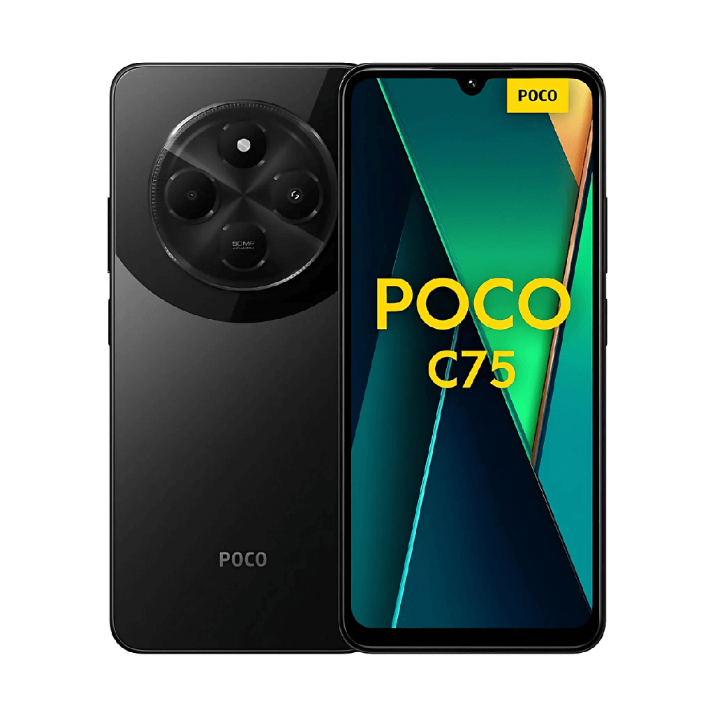 Xiaomi POCO C75 4G 6 GB/128 GB Schwarz (Black) Dual-SIM