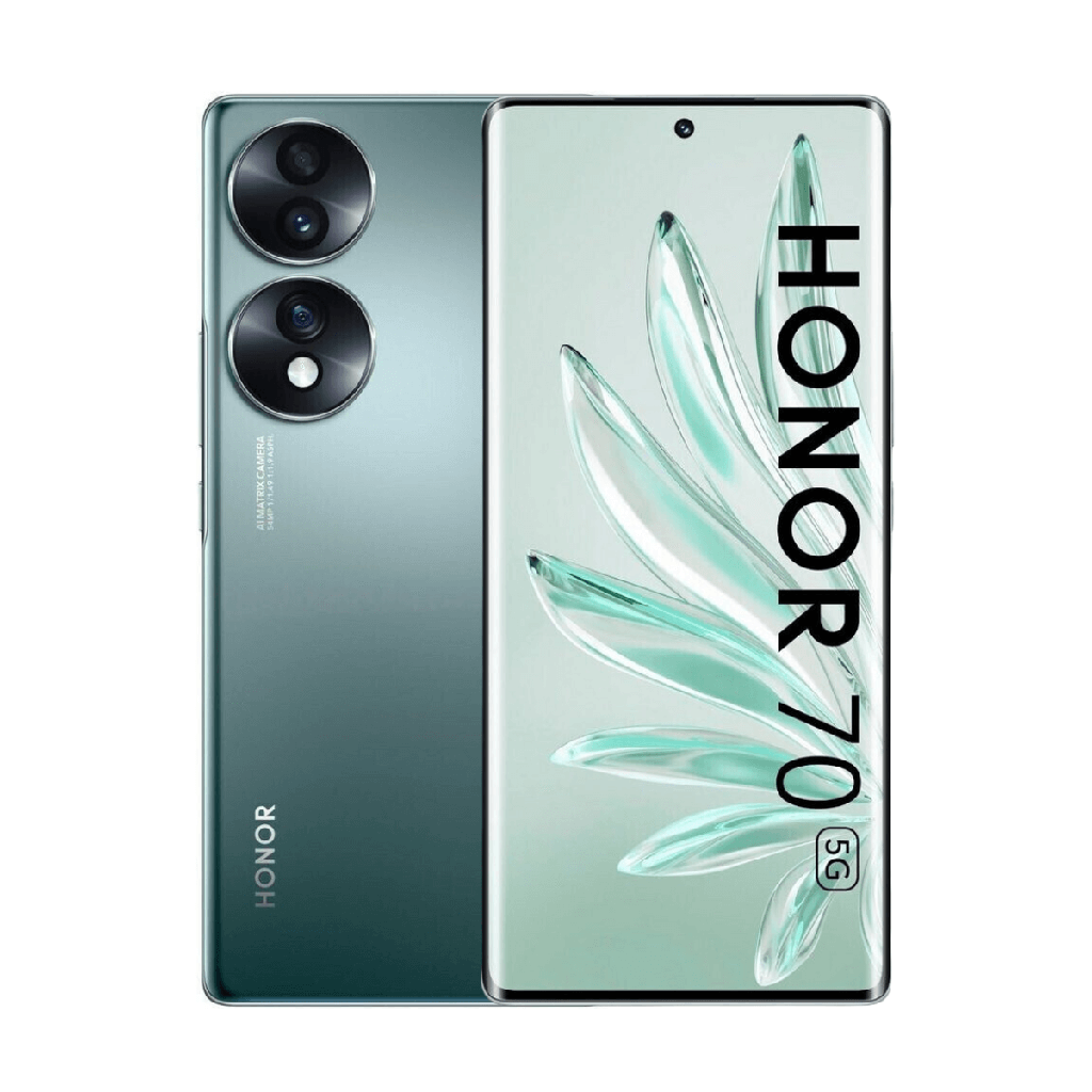 Honor 70 5G 8 Go/128 Go Vert (Emerald Green) Double SIM